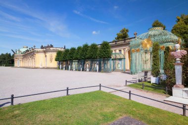 Tarihi Gardens'a ve Potsdam Saray mimarisinde