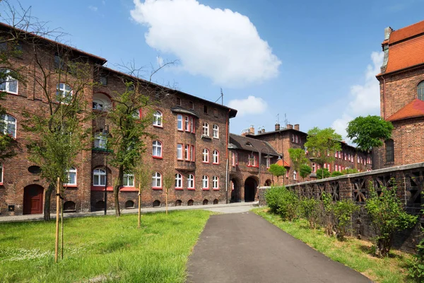 Katowice / Historical district and traditional architecture — Stock Photo, Image