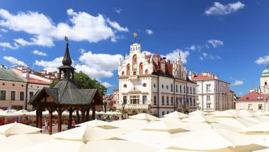 Rzeszow Polonya / old town ve tarihi mimarisi