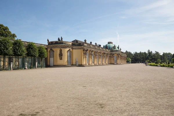 Tarihi Gardens'a ve Potsdam Saray mimarisinde 