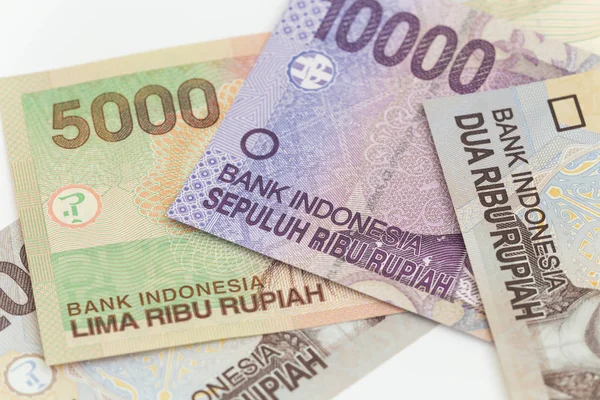 Weergave Van Het Indonesische Geld Rupiah — Stockfoto
