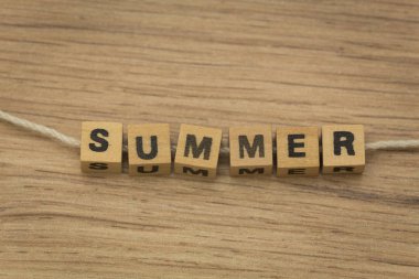 yazıt / yaz / bir ipe ipe bloklarla görücü usulü