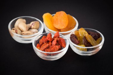 Lezzetleri aperatif küçük kase görünümünü