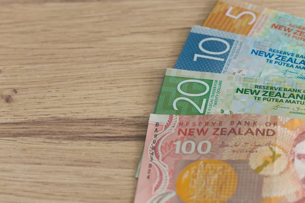 Vue des dollars néo-zélandais ont nominalement différent — Photo
