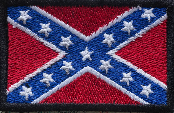Historyczna Flaga Południowej Części Stanów Zjednoczonych — Zdjęcie stockowe