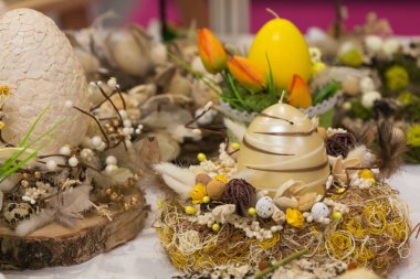 Tablo Easter süslemeleri