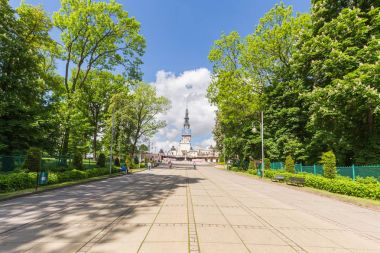 Polonya Czestochowa görünümünü