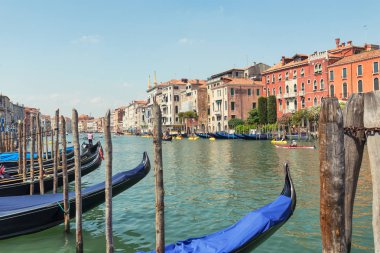 Venedik / View nehir ve şehir tarihi mimarisi