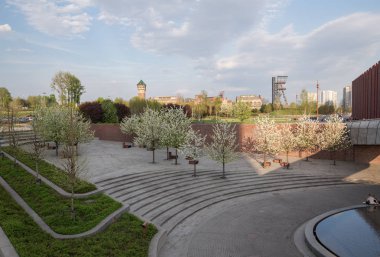 Katowice öğleden sonra görünümü