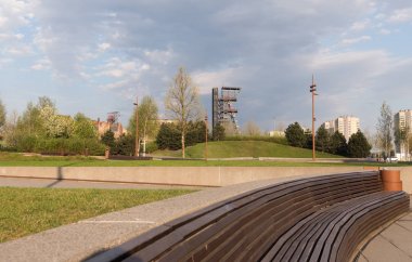 Katowice öğleden sonra görünümü