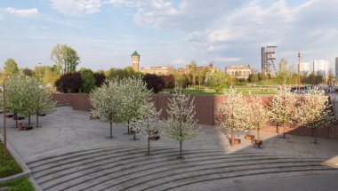 Katowice öğleden sonra görünümü