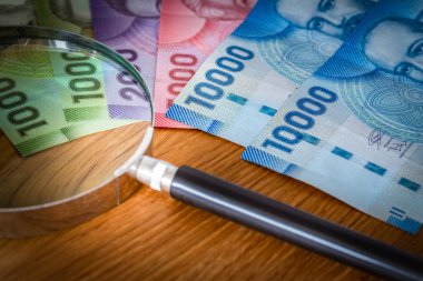 Şili Pezosu, büyüteçli banknotlar