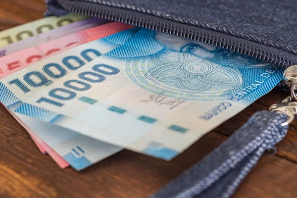 Dinero Chile Peso — Foto de Stock
