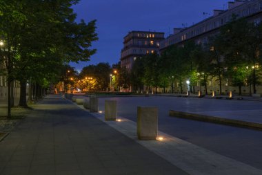 Polonya 'da Krakow. Nowa Huta İşçi Bölgesi / Komünist mimarisi
