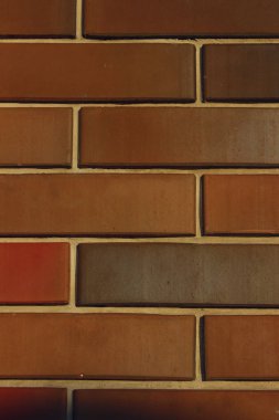 Facebrick Duvar resmini kırpılmış. Duvara. Background.Wall doku Grunge geçmiş Kopyala alan bir sürü ile dikey eski tuğla duvar. Renkli duvar doku. Arka plan doku.