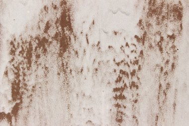 Eski Metal duvar Background.Cracked beyaz boya eski bir metal yüzeyi beyaz boyalı Metal duvar, kırık boya ile paslı Metal paslanmış. Soyut doku.