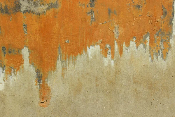 Soyut renkler. Eski boyalı duvar. Duvar doku Background.Wall doku Grunge arka plan kopya alan bir sürü ile. Arka plan, turuncu ve gri renkler. Renkli soyut arka plan boyalı.