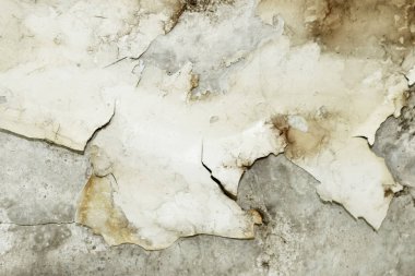 Eski Boyalı Duvar. Duvar dokusu Grunge arka planında bir sürü kopya alanı var. Renkli Soyut Boyalı Arkaplan.