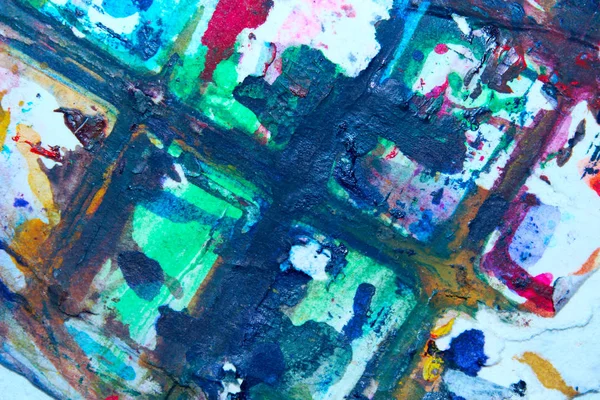 Размытый Абстрактный Красочный Фон Размытое Горизонтальное Изображение Раскрашенного Фона Текстуры — стоковое фото