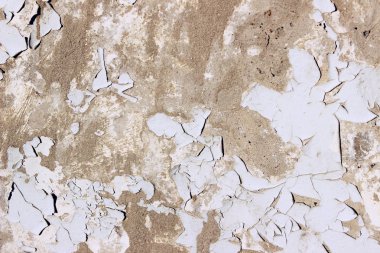 Eski duvar dokusu arka planı. Soyut mavi doku arkaplanı. Duvardaki eski çatlak boya..