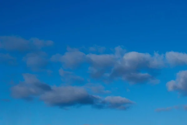 Wazig Beeld Van Blauwe Lucht Wolken Mooie Landschap Achtergrond Kopieer — Stockfoto