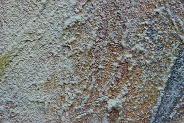 Duvar dokusunun bulanık görüntüsü. Soyut doku arkaplanı. Dokulu duvar arkaplanı, bulanık çekim.