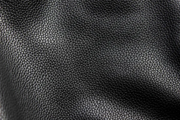 Blurred Leather Background Black Color Abstract Texture Background Out Focus — Stock Photo, Image