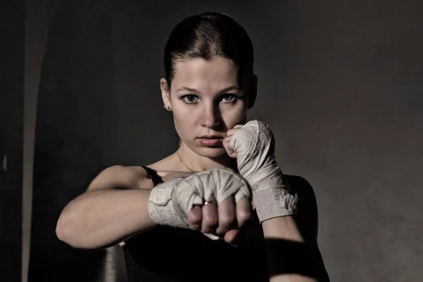 Preparación Para Lucha — Foto de Stock