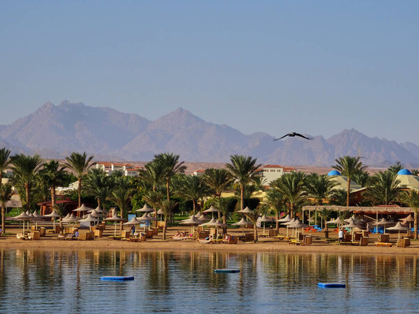 View on Territory at the beach in Desert Rose Resort