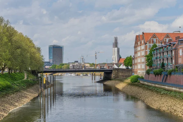 Bremen Németország Lehet 2017 Bremen Városkép Egy Nyáron Tim — Stock Fotó