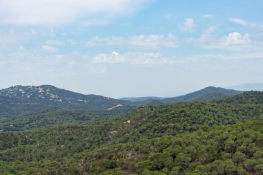 İspanya güzel yeşil manzara