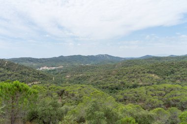 İspanya güzel yeşil manzara