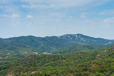 İspanya güzel yeşil manzara