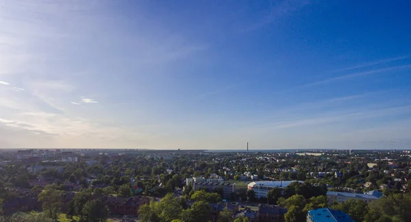 Staden Tallinn, Estland Flygfoto distriktet Kristiine — Stockfoto