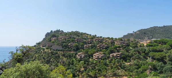 Cala Llorell beach Tossa de Mar, İspanya koyları