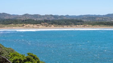 İspanya 'nın Menorca adasında deniz manzarası