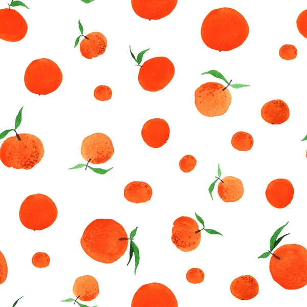 Sulu Boya turuncu illüstrasyon — Stok fotoğraf
