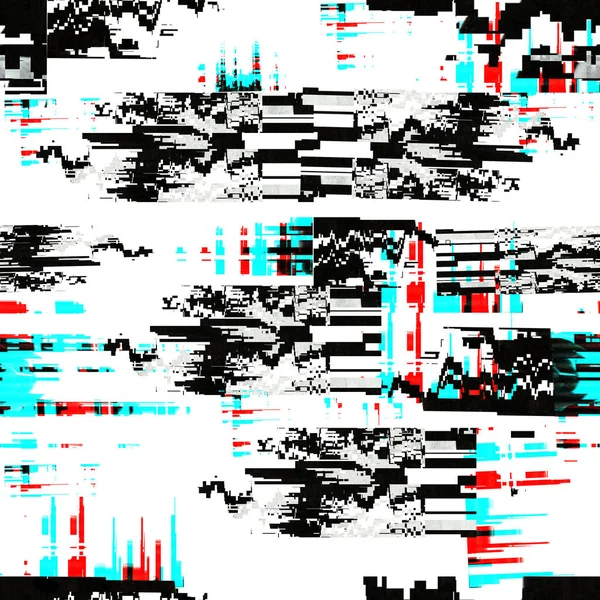 Antecedentes fallidos. Error de pantalla del ordenador. Diseño abstracto de ruido de píxeles digitales. Falla en el videojuego. Señal de televisión fallar . — Foto de Stock