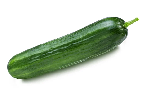 Cucumber isolated on white — Stock Photo, Image