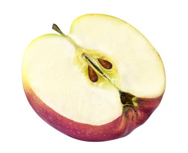 Elma beyaz üzerine izole