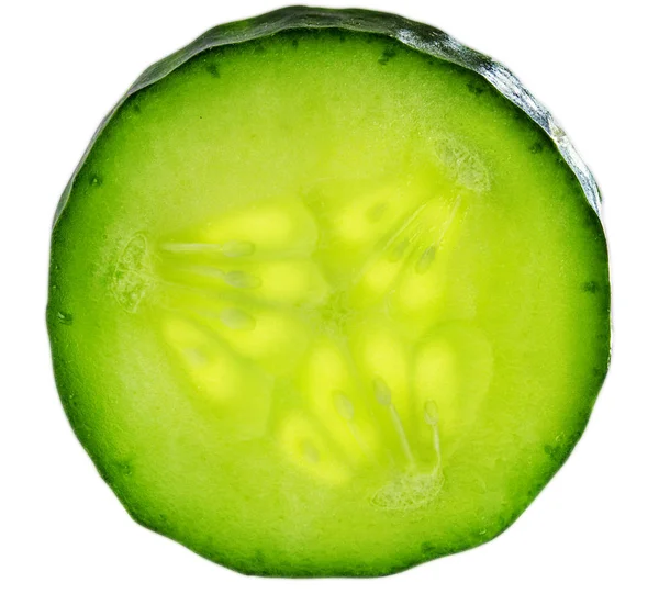 Pepino isolado em branco — Fotografia de Stock