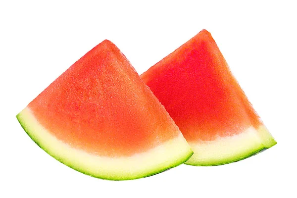 Watermelon isolated on white — Stock Photo, Image