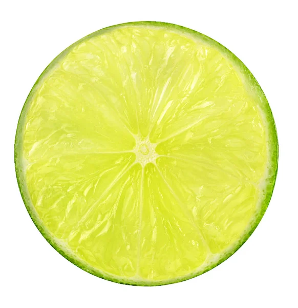 Lime isolated on white — Stock Photo, Image