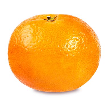 mandalina veya mandalina meyve üzerinde beyaz izole 