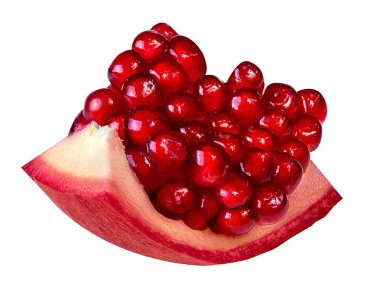  Beyaz üzerine izole edilmiş nar.