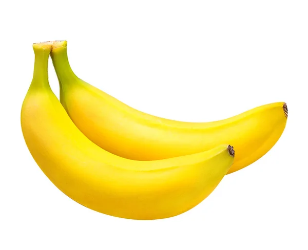 Two banana on white background — Stock Photo © Timmary #1386423
