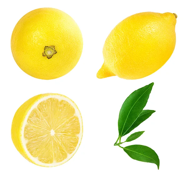 Lemon isolated on white — Stock Photo, Image