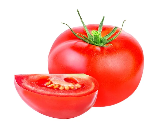 Tomato isolated on white. — Stock Photo, Image