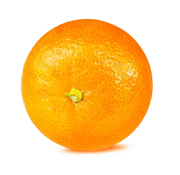 Tangerine eller mandarin frukt isolerad på vit — Stockfoto