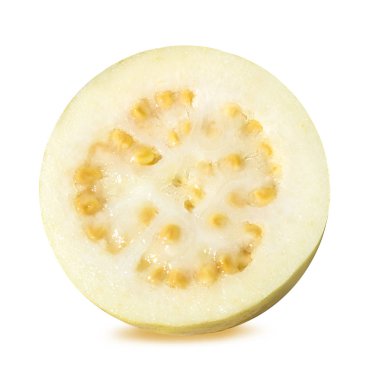 Guava beyaz üzerine izole 